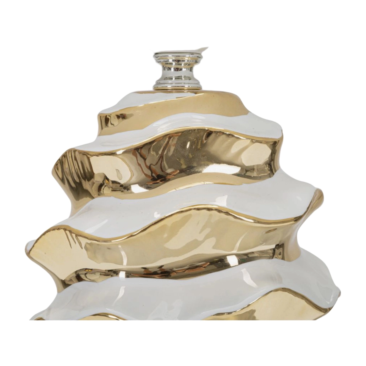 Glam Space Ceramic and Fabric Table Lamp — 4