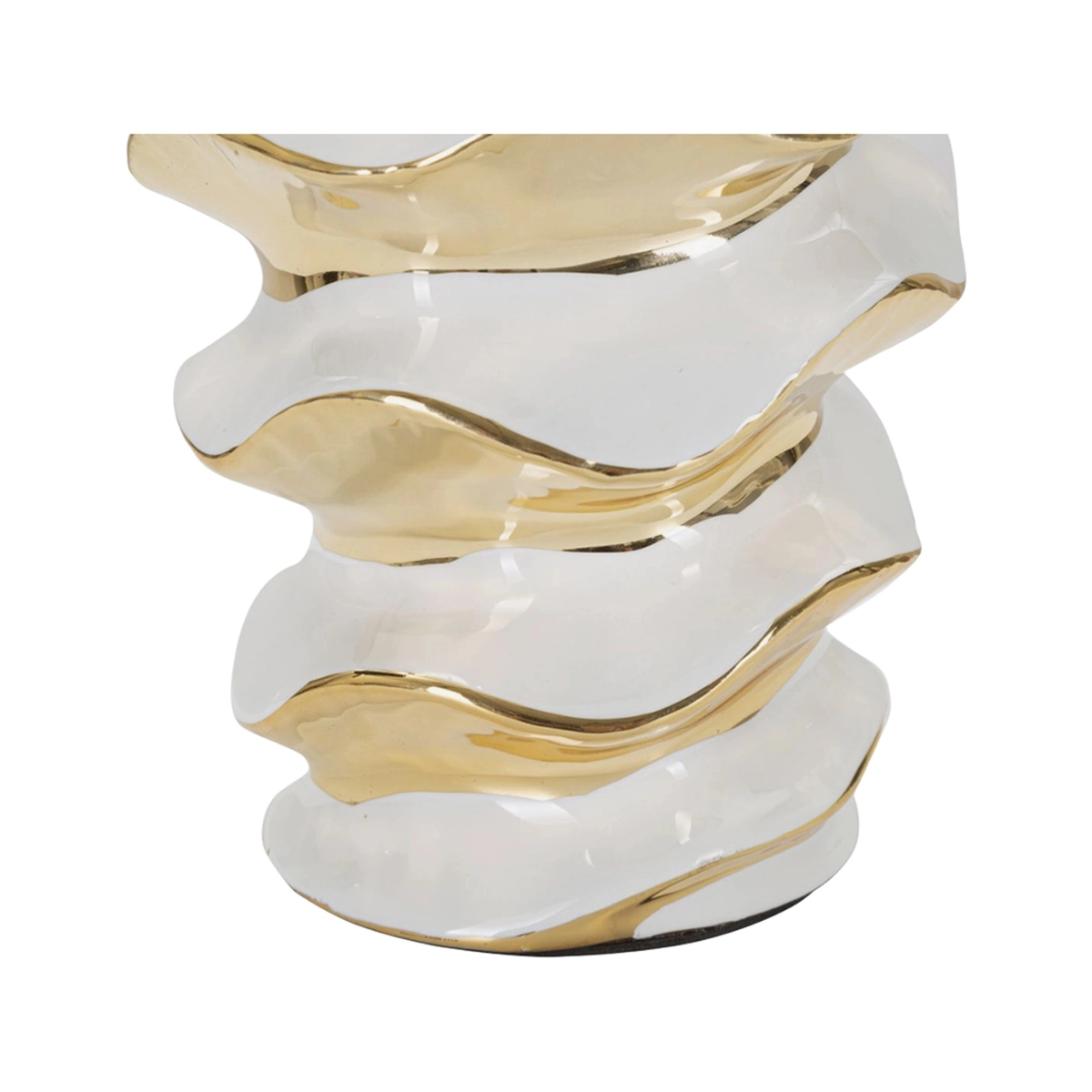 Glam Space Ceramic and Fabric Table Lamp — 5