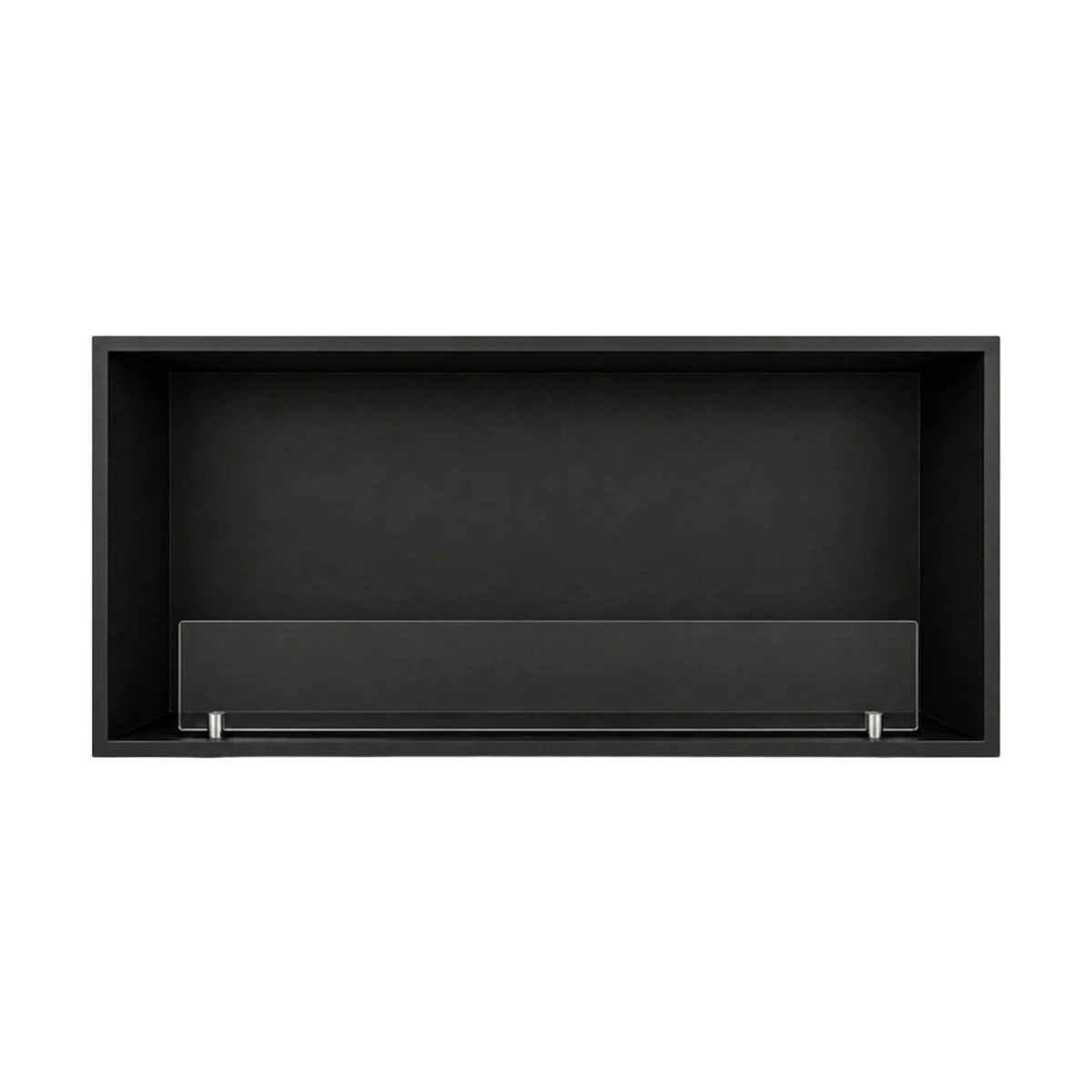 Saturno120 Topline Recessed Wall Bioethanol Fireplace Divina Fire — 6
