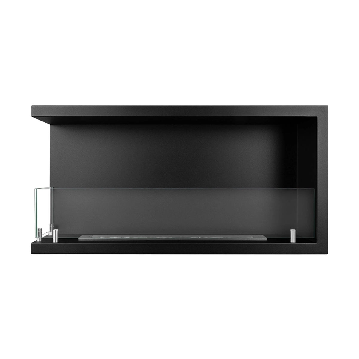Divina Fire Sutri 90 Built-in Corner Bioethanol Fireplace 90x45 — 5
