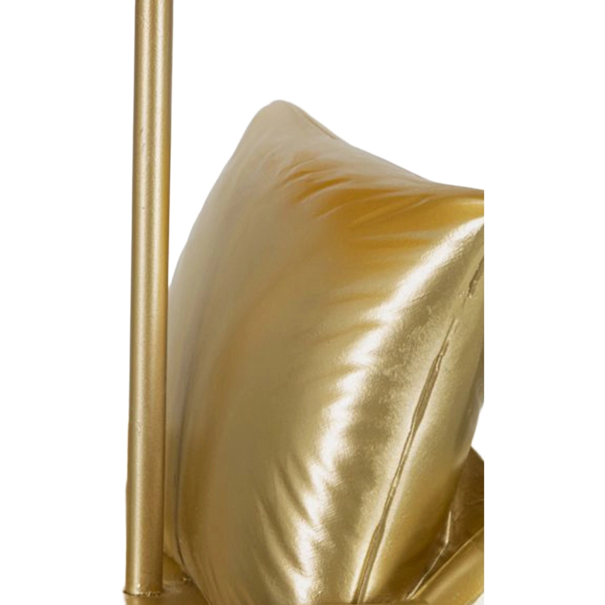 Midcentury Gialla retro bedside table lamp in Resina and fabric — 7