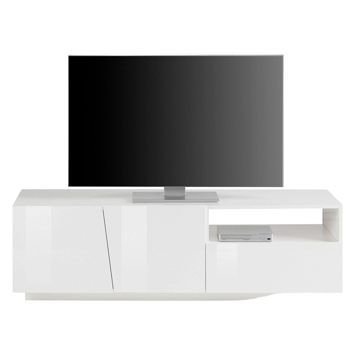 Modern TV cabinet for living room 2 doors 1 drawer 150cm Vega Stay — 6