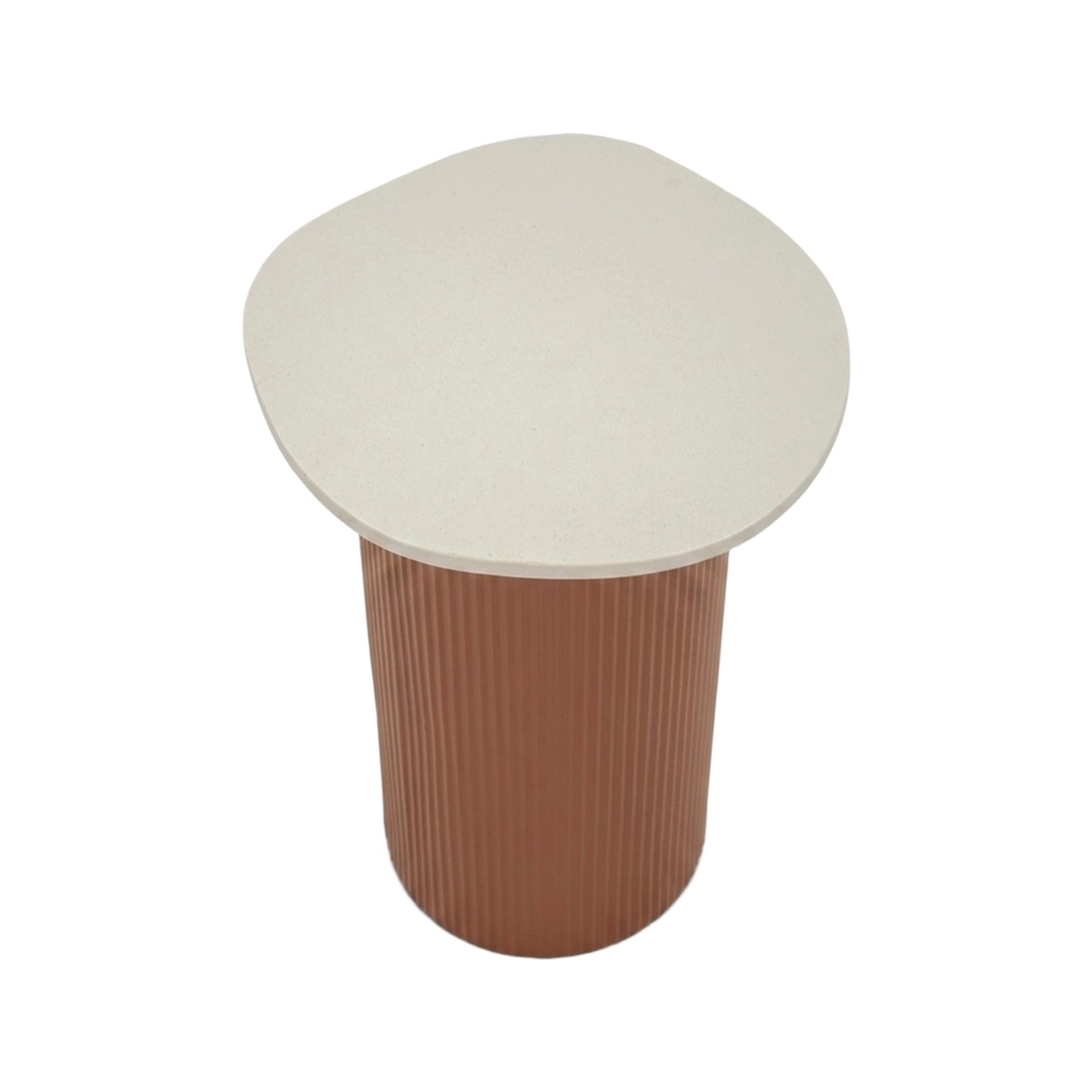 Frankfurt L Coffee Table with Marmo Effect and Metal — 6