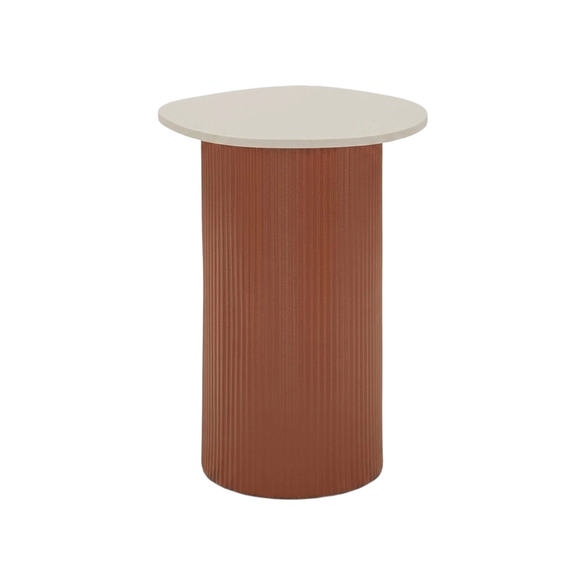 Frankfurt L Coffee Table with Marmo Effect and Metal — 1