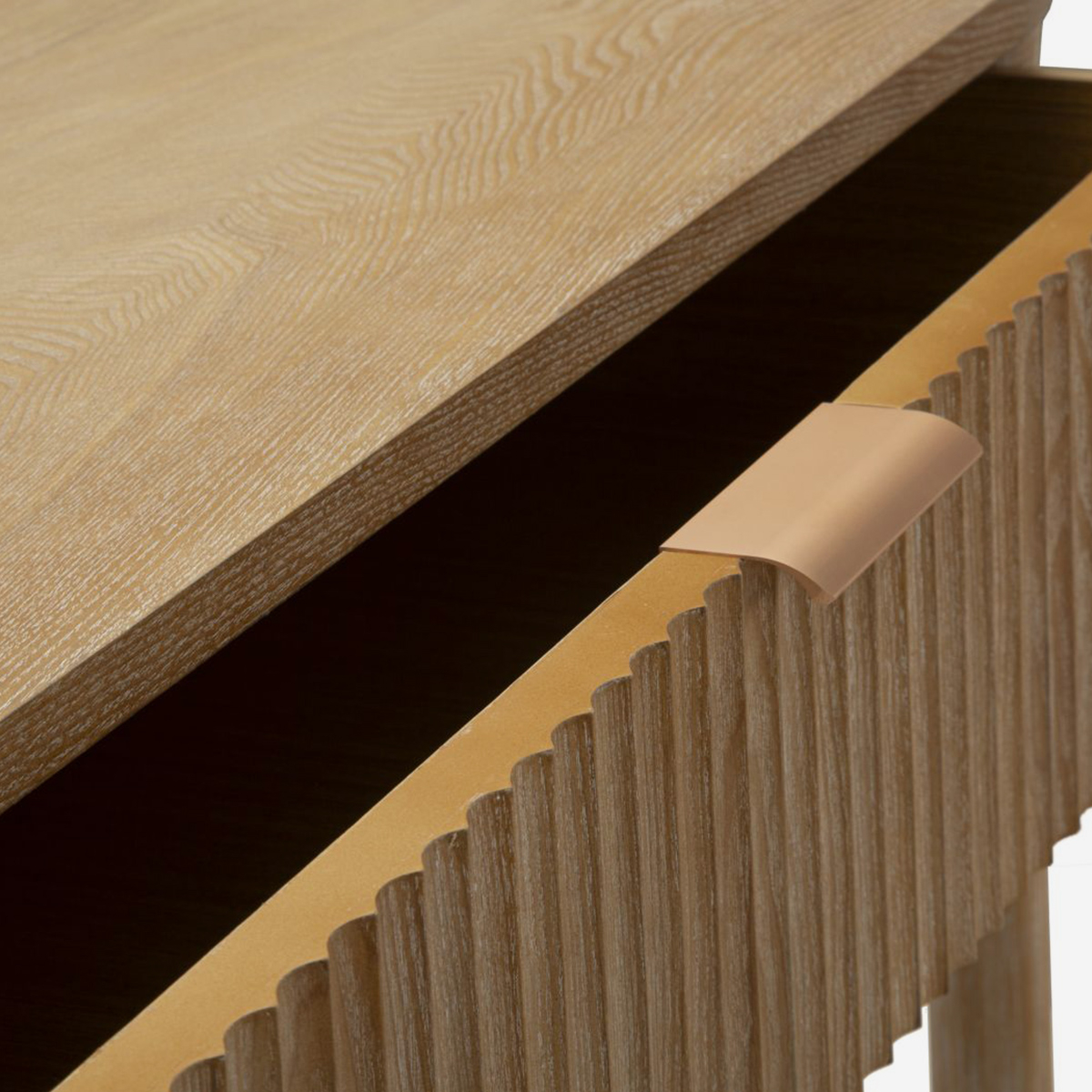 Goteborg Entryway Console Table in Legno with Drawer and Shelf — 3