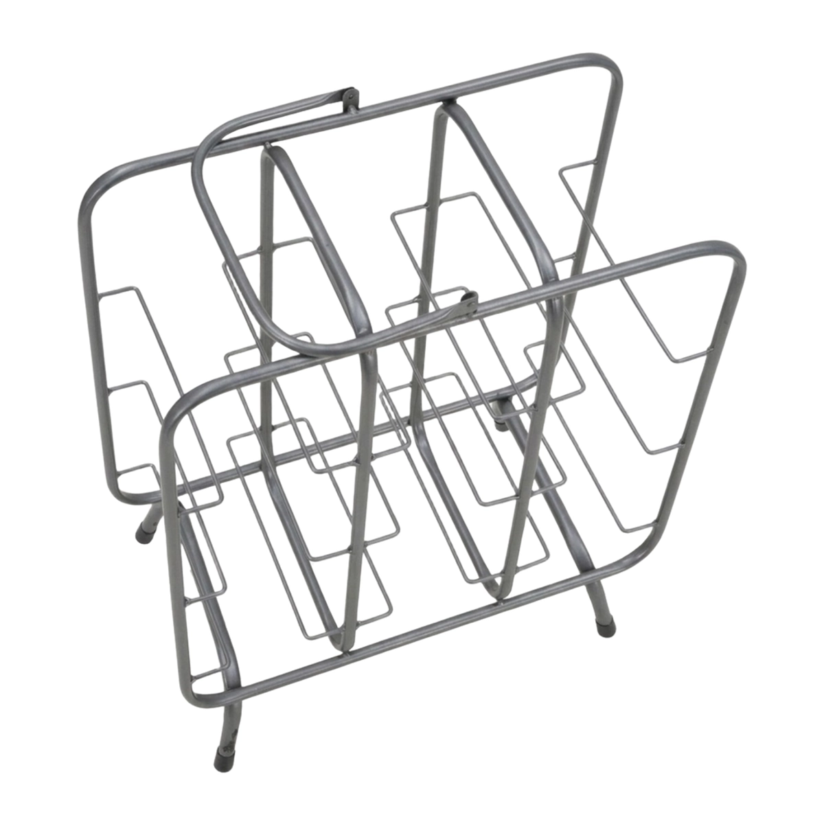 Rack Freestanding Metal Wine Rack for 9 Bottles — 5
