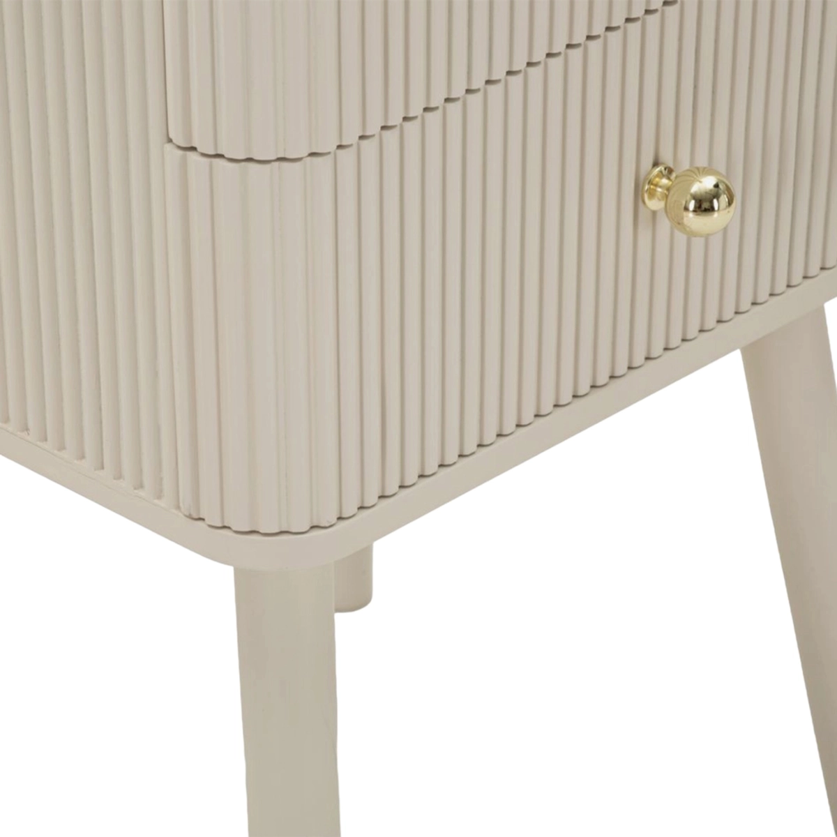 Shy 3-Drawer Bedside Table in Wood and MDF — 9