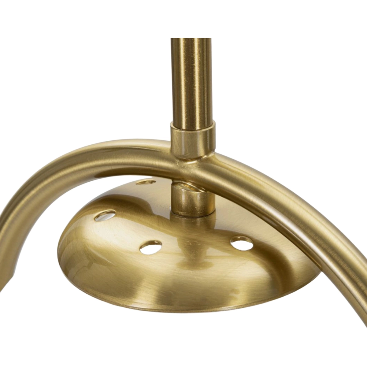 Glamy Arc B Metal and Vetro Table Lamp — 5