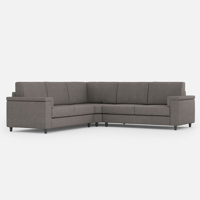 Modern 5-Seater Fabric Corner Sofa 246x246 cm Marrak 14AG — 1