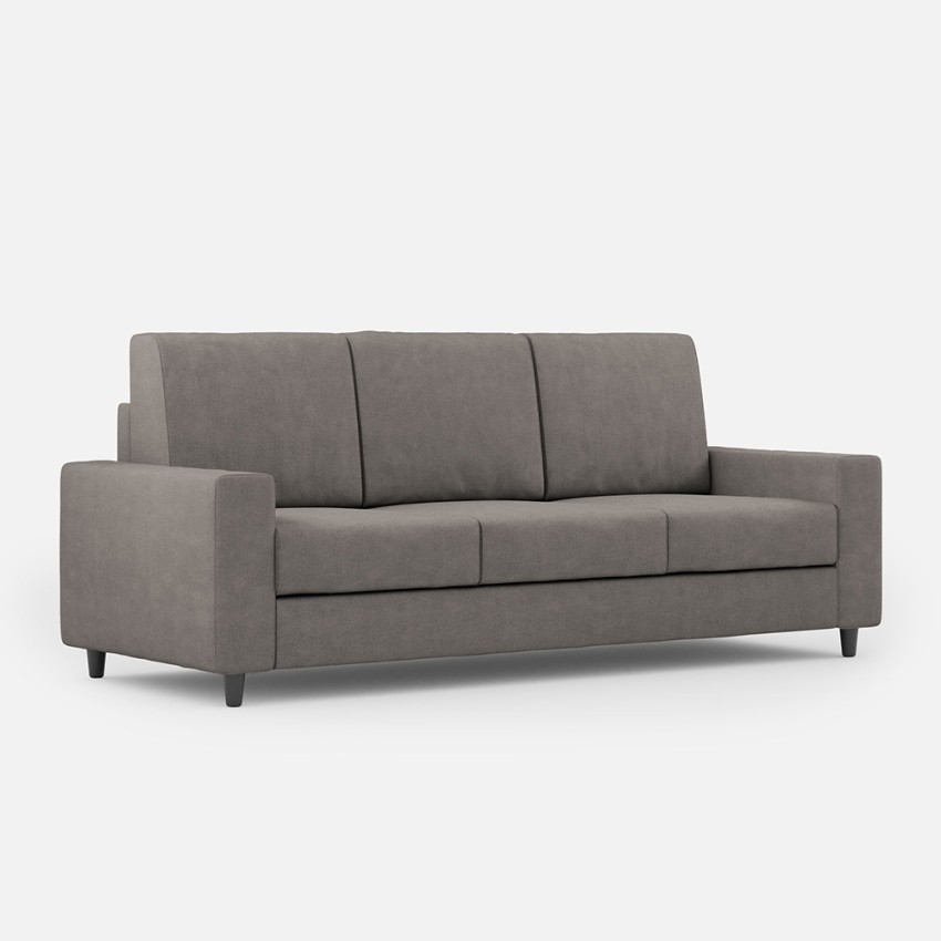 Modern 3-Seater Fabric Sofa Removable Cover 208cm Sakar 180 — 1