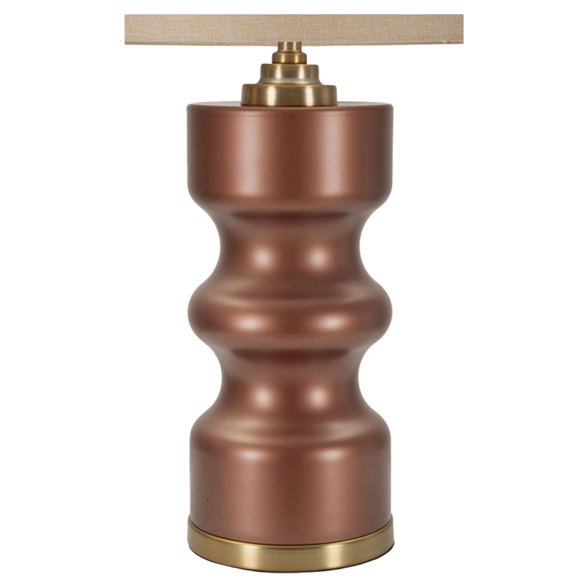 Sorenthal A Table Lamp in Glass and Fabric — 5