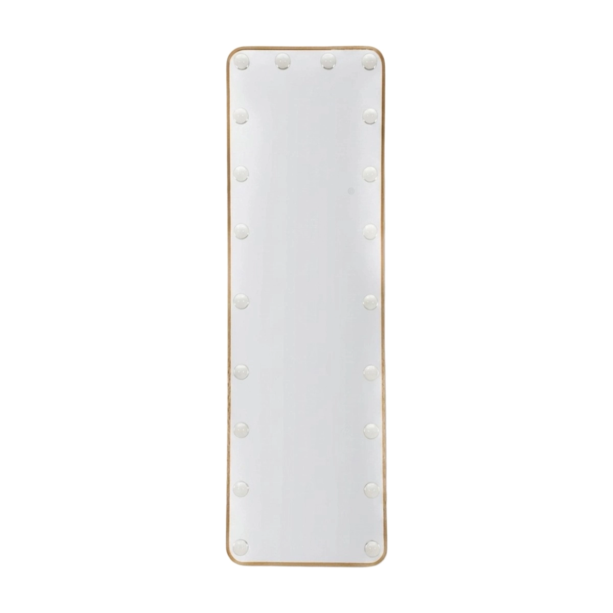 Full-Length Floor Standing Mirror Hollywood Rettangolare LED — 5