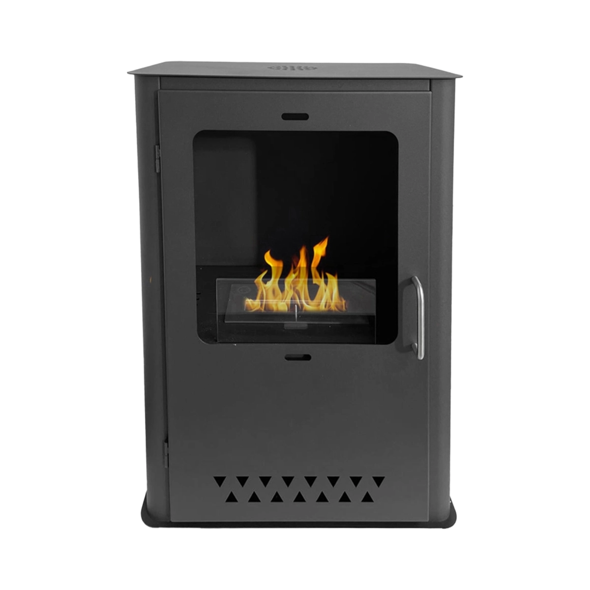 Divina Fire Luisa Free-Standing Bioethanol Fireplace Stove — 3