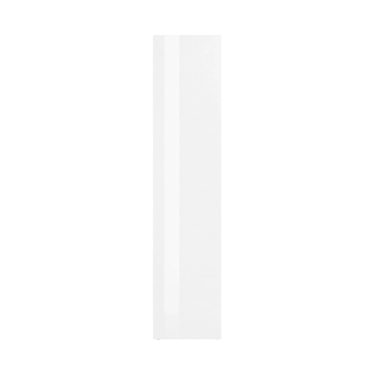 Joy Wardrobe tall 1 door storage cabinet 5 compartments glossy white — 5
