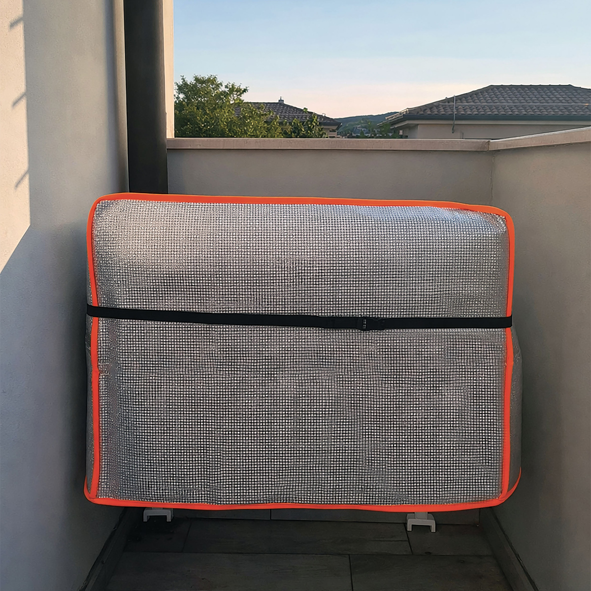 Telo antigrandine per unità esterna condizionatore 100x80x50 cm
