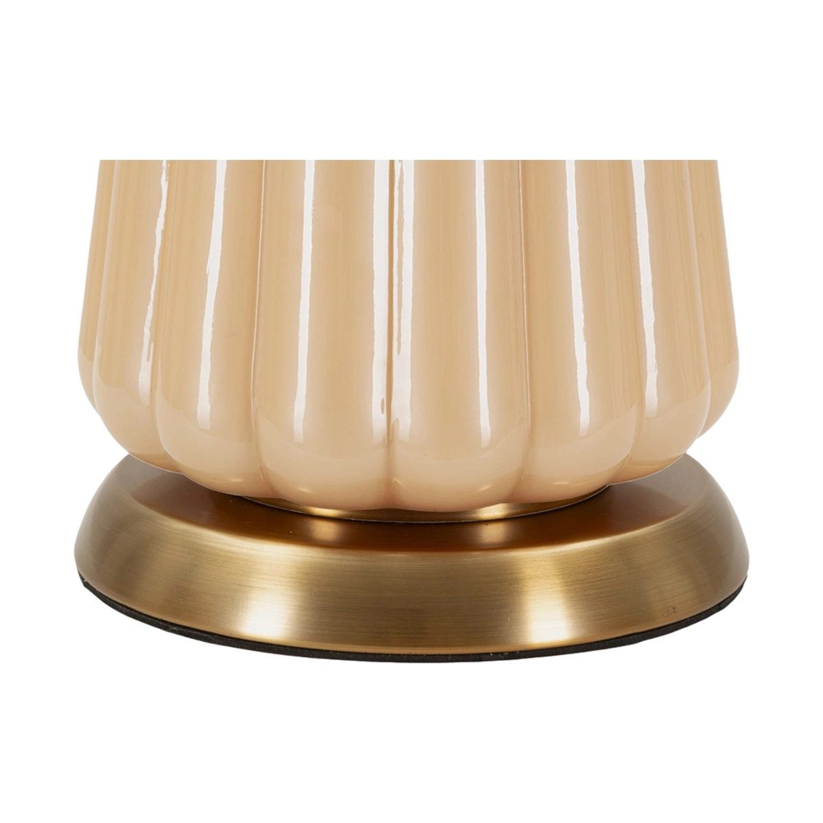 Perly A Table Lamp in Fluted Glass and Fabric Mauro Ferretti — 6
