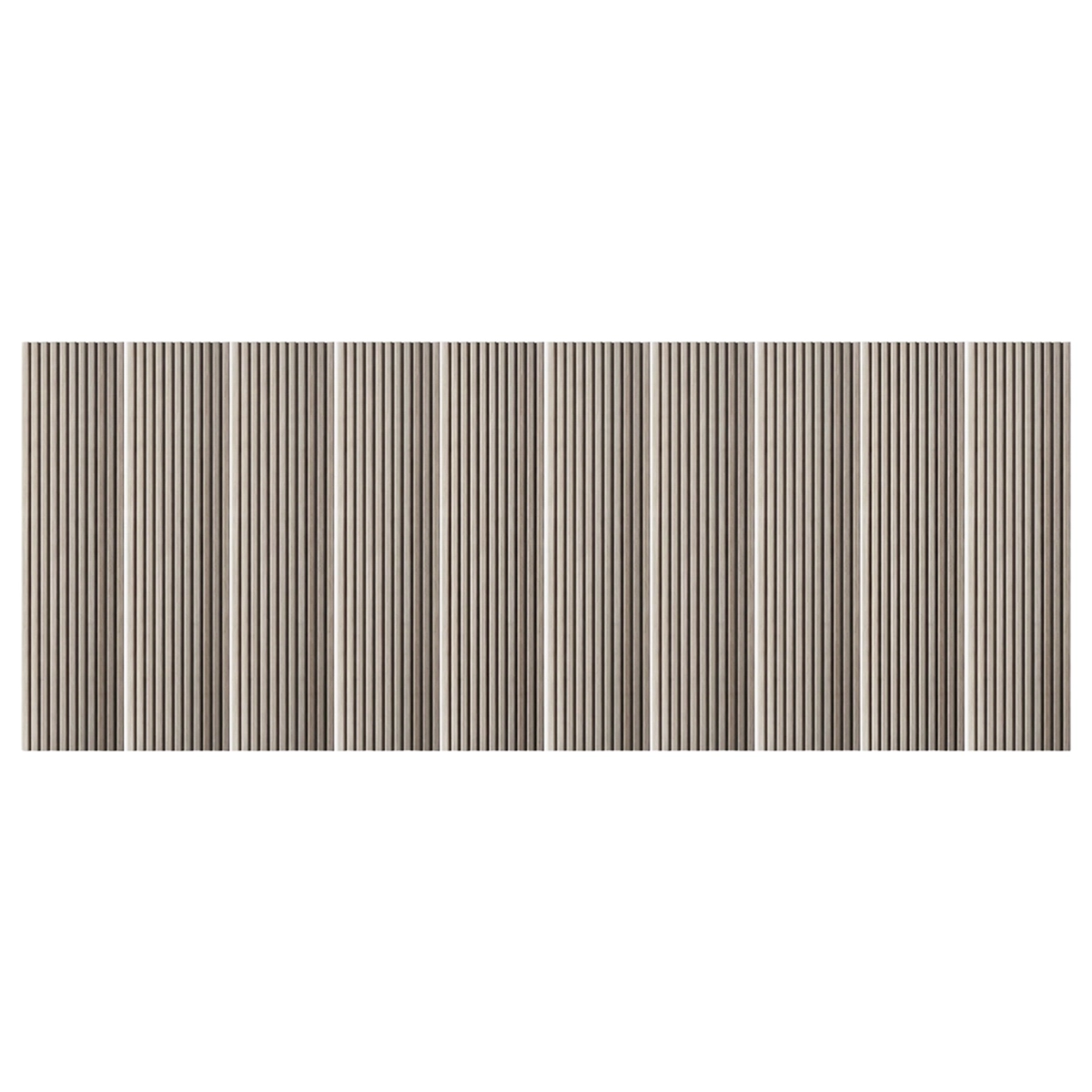 Set of 10 Wood Effect PVC Wall Panels 120x30 cm Divina Home — 3