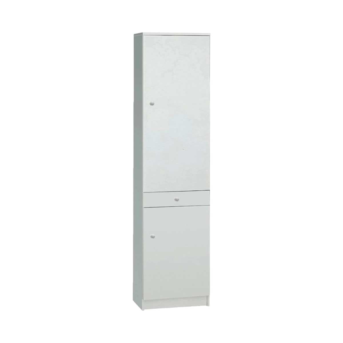 Tall 2-Door Multipurpose Storage Cabinet with Drawer Half Sarmog 452k — 1