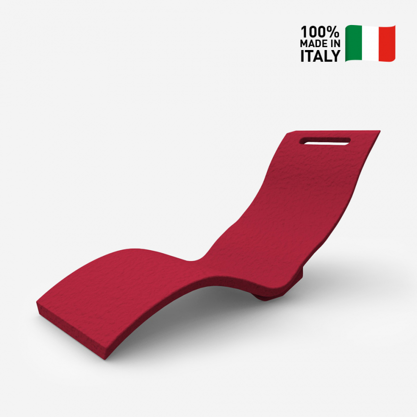 Ergonomic chaise longue sunbed for spa and garden Arkema Design Serendipity S010 — 2