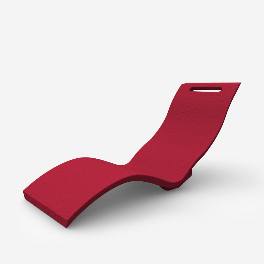 Ergonomic chaise longue sunbed for spa and garden Arkema Design Serendipity S010 — 3