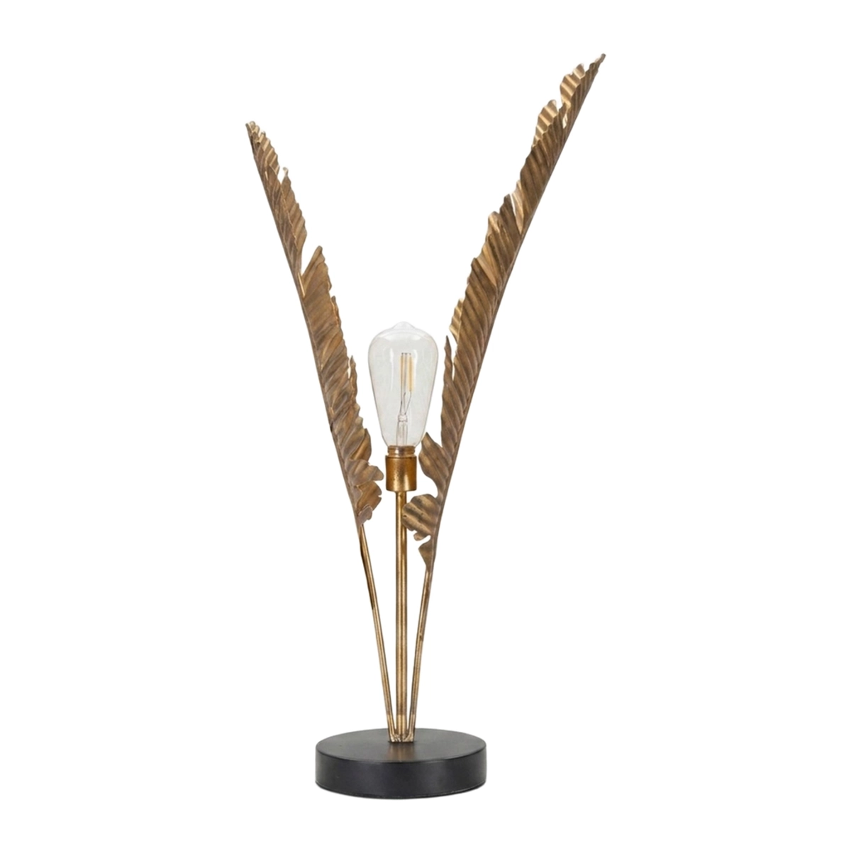 Palm Decorative Metal Table Lamp — 1