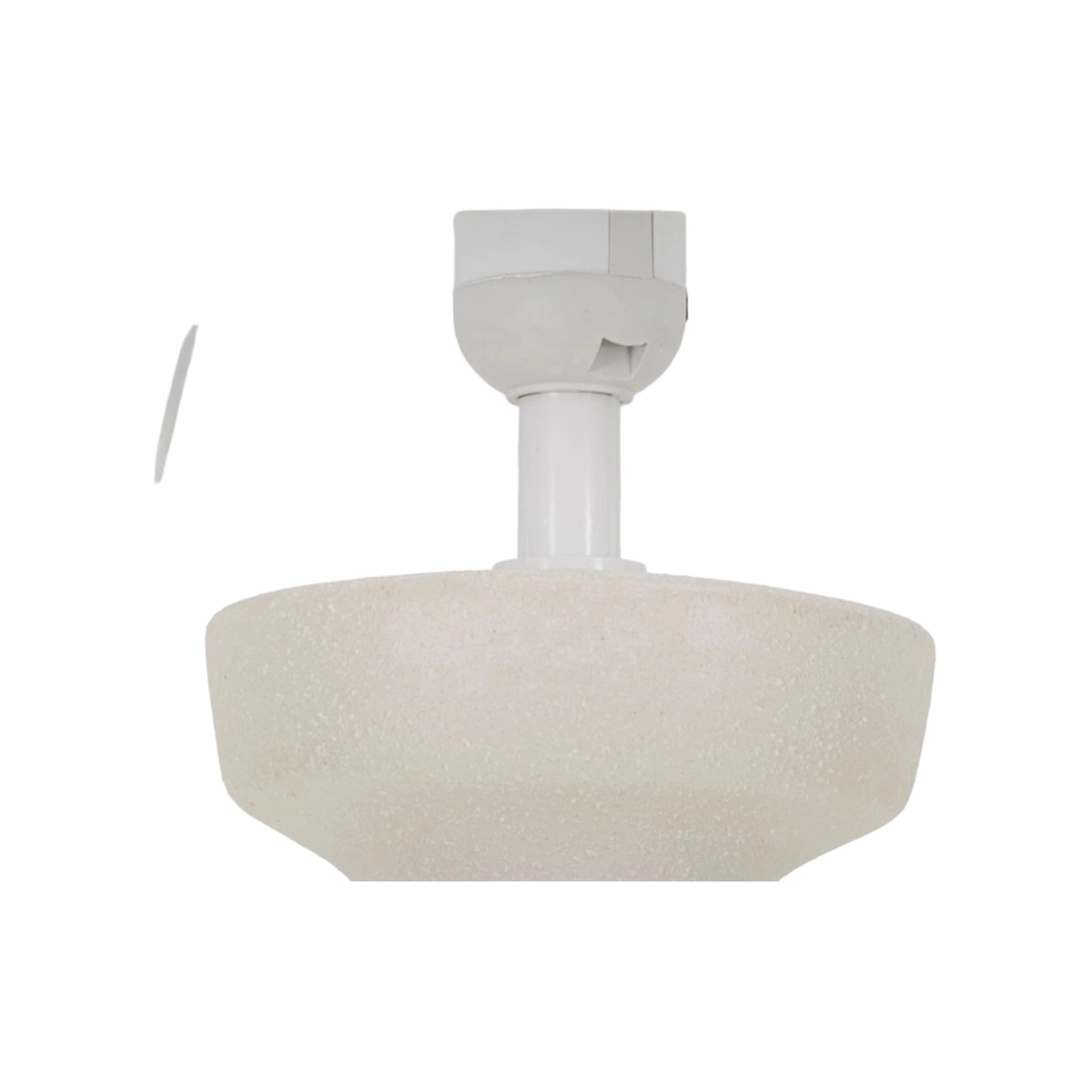 Tribal Ceramic Table Lamp with Fabric Lampshade — 5