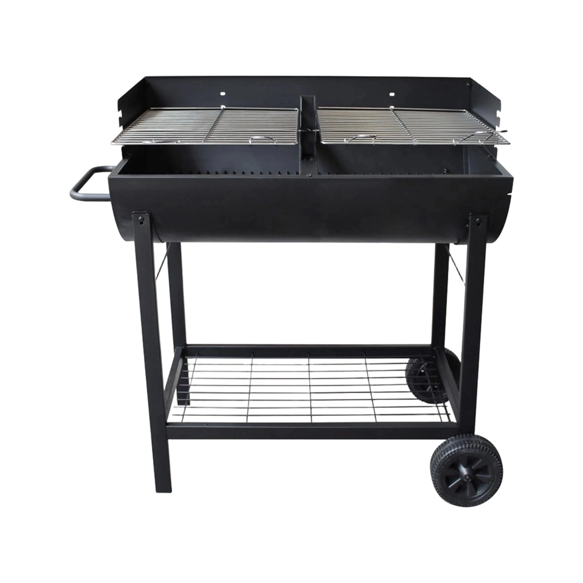 Wisconsin Charcoal BBQ Grill with Wheels Cosma 2 Grates — 3