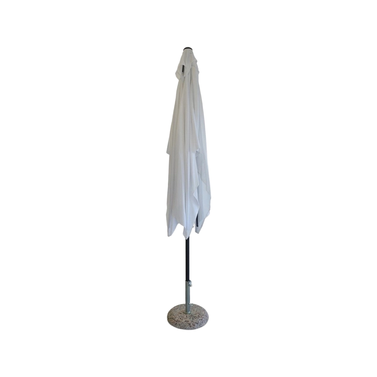 Rectangular Garden Parasol 2x3m White Poly Cosma — 3