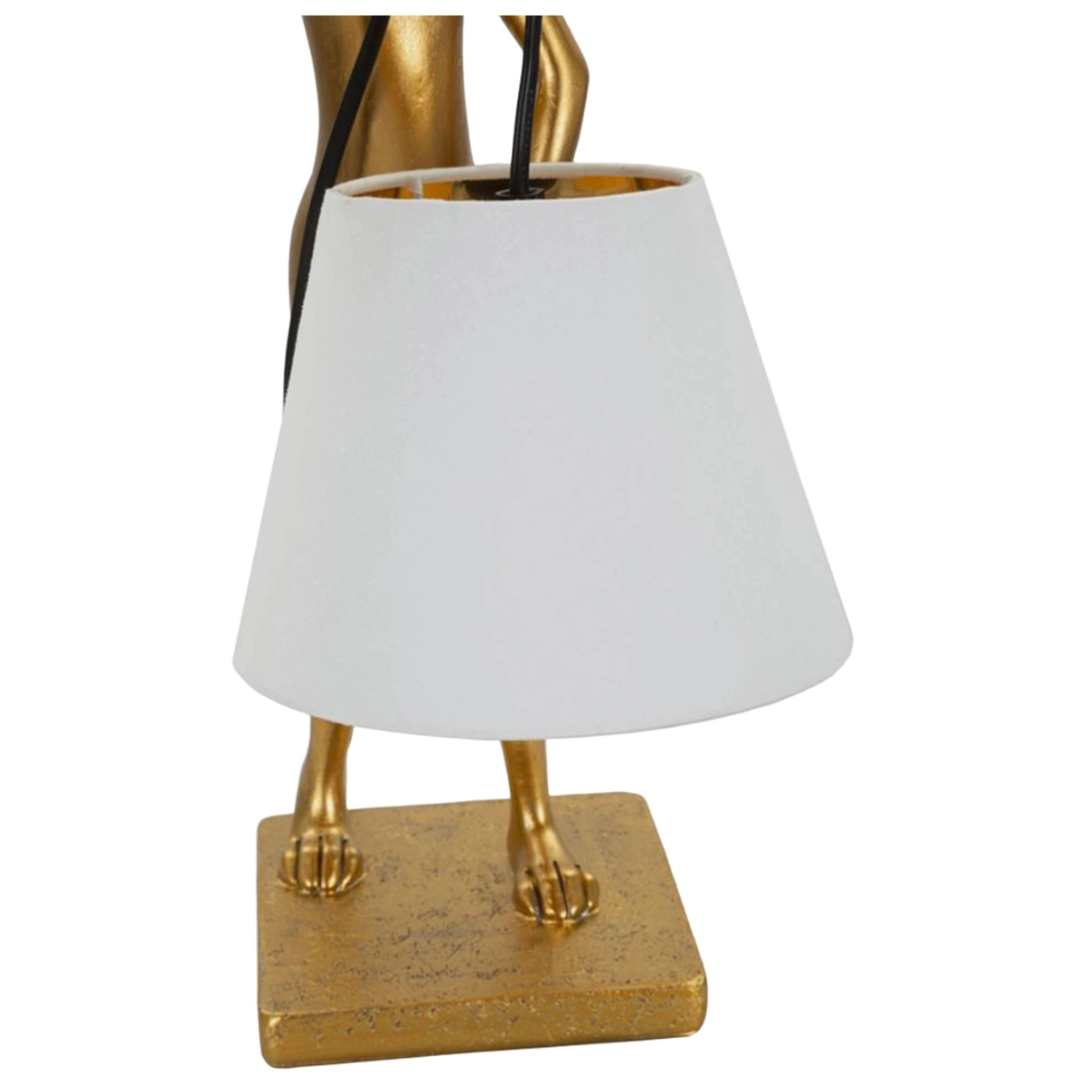 Rabbit Decorative Table Lamp with Fabric Lampshade — 6