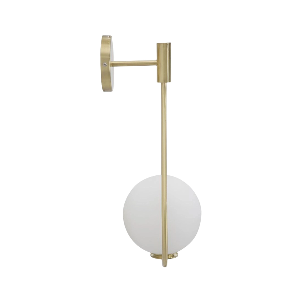 Glamy Drop Metal and Vetro Wall Sconce Lamp — 4