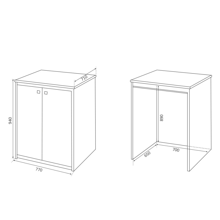 XXL 5013P Negrari Outdoor Washing Machine and Dryer Cabinet — 4