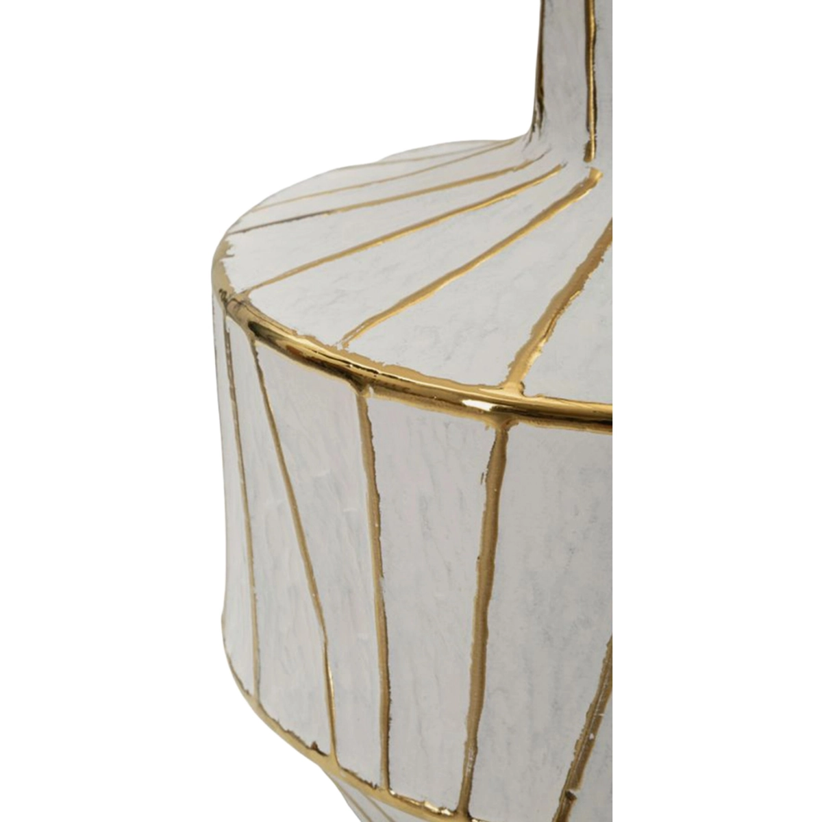 Tangeri Ceramic Table Lamp with Fabric Shade — 6
