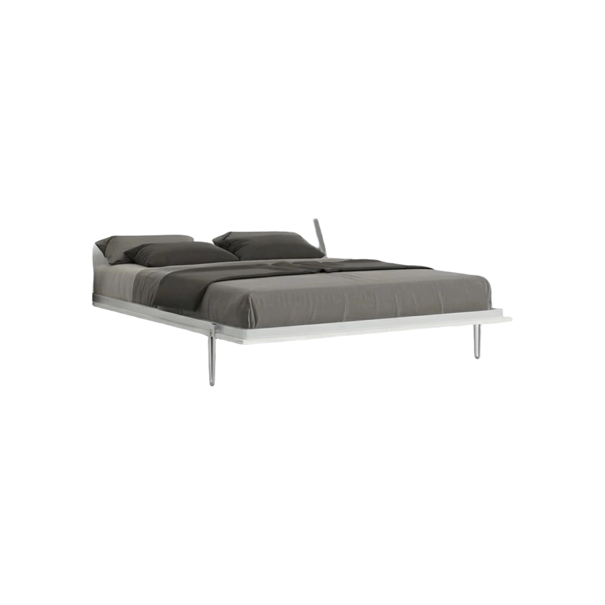 Kentaro Foldaway Double Bed 160x190 cm with Column and Wall Units Itamoby — 1