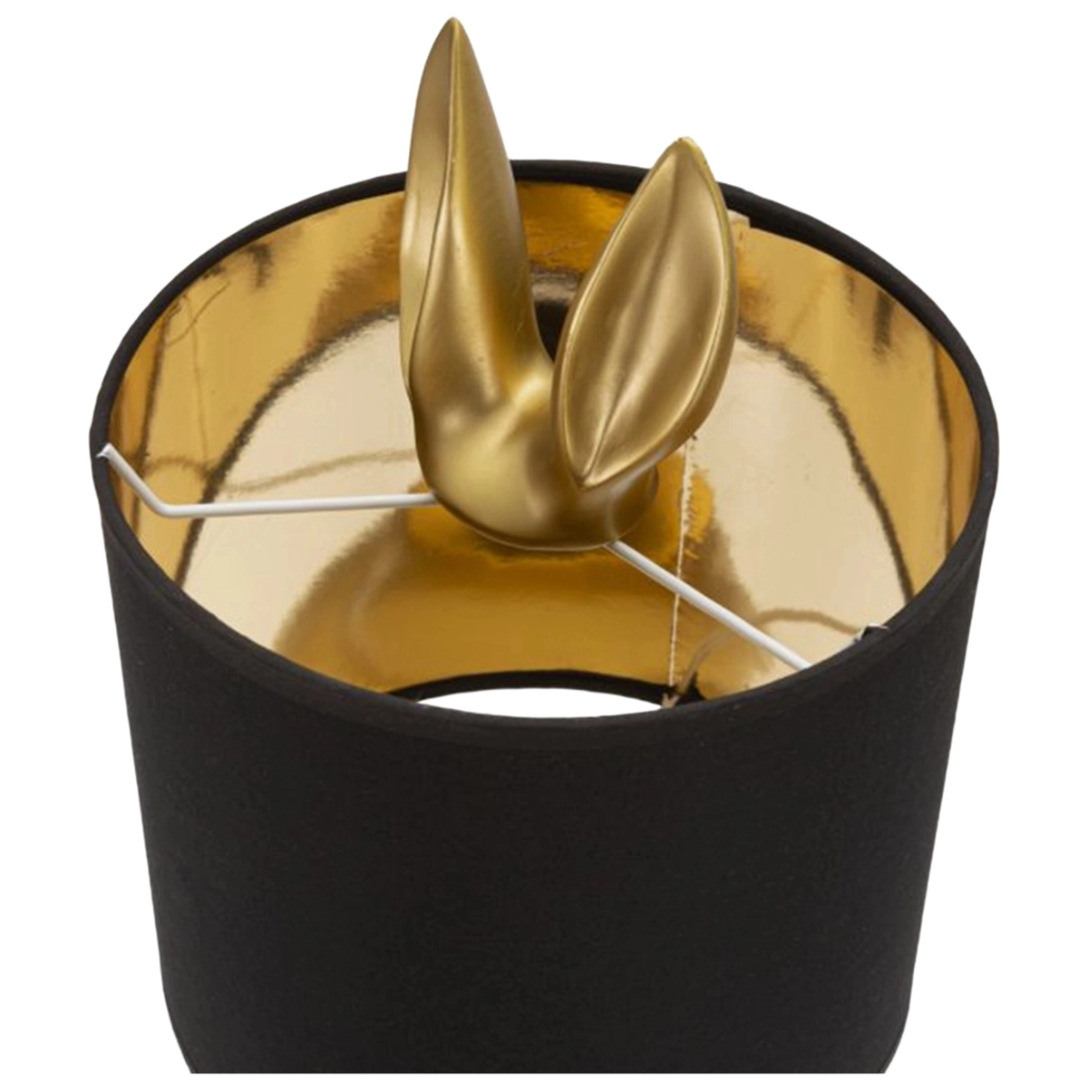 Mauro Ferretti Rabbit Table Lamp with Fabric Lampshade — 6