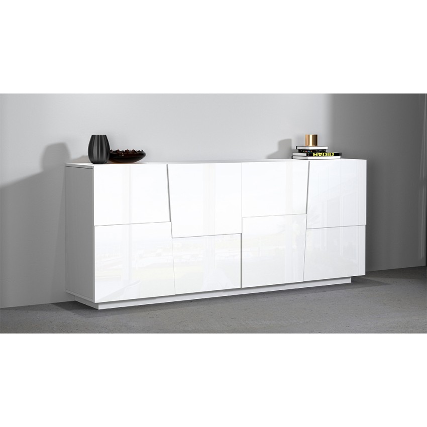 Modern 4-Door Living Room Sideboard 200x44x86 Darill Web Furniture — 6
