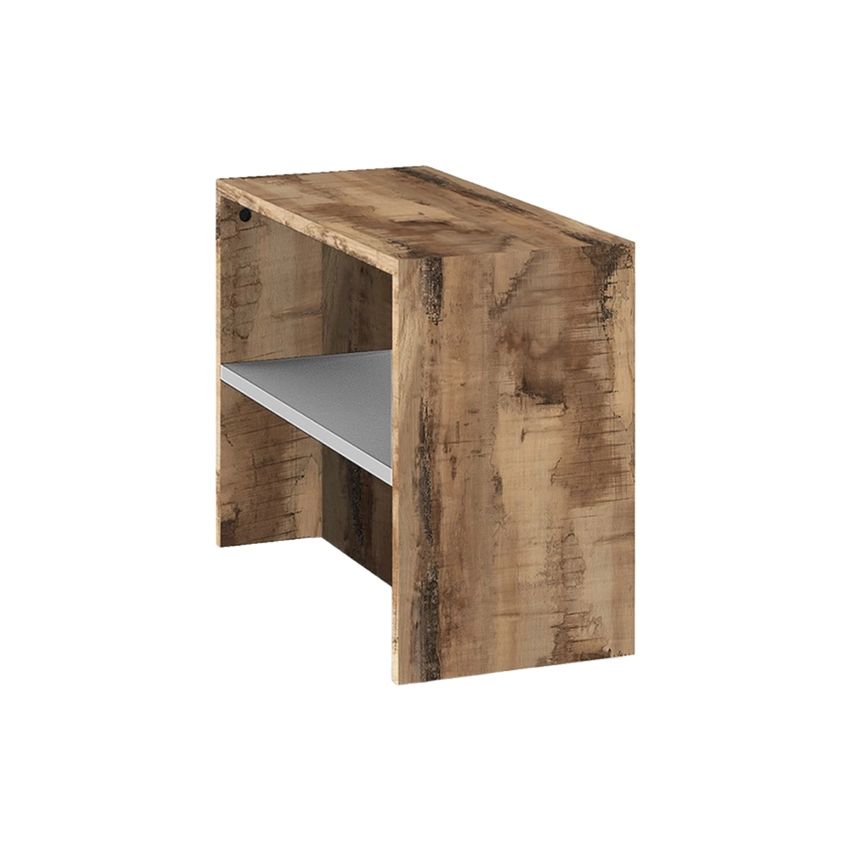 Bicolor Coffee Table, Living Room Sofa Design, 110x60cm, Cherry Acero — 5
