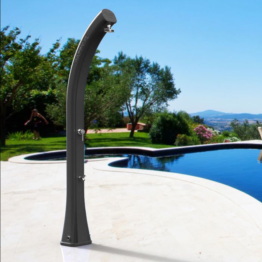 Outdoor Solar Shower 35L Happy XL Arkema Design H400 — 2