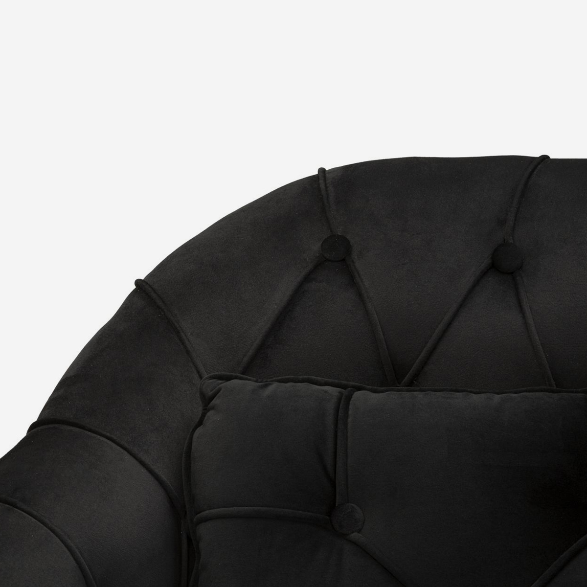Budapest 2 Seater Tufted Loveseat Sofa with Cushions — 4