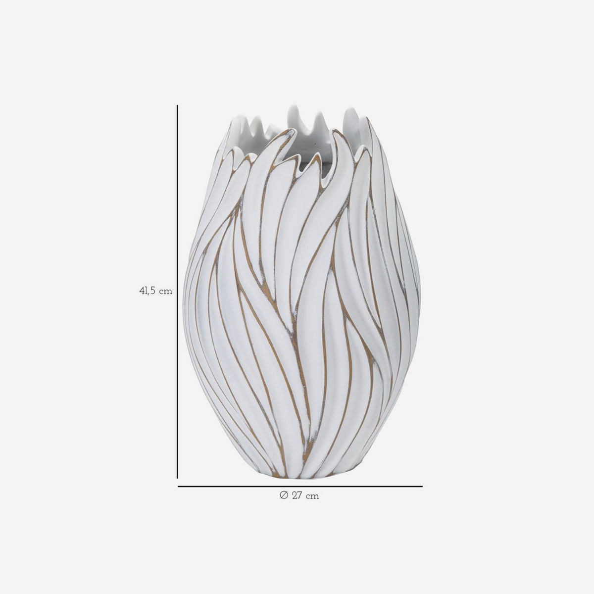 Indoor Decorative Vase in Resina Honduras 41 Mauro Ferretti — 3