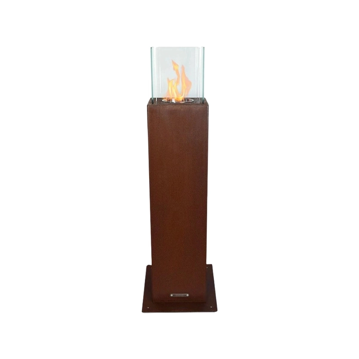 Freestanding Bioethanol Column Fireplace for Indoor and Outdoor Use - 70 cm — 1