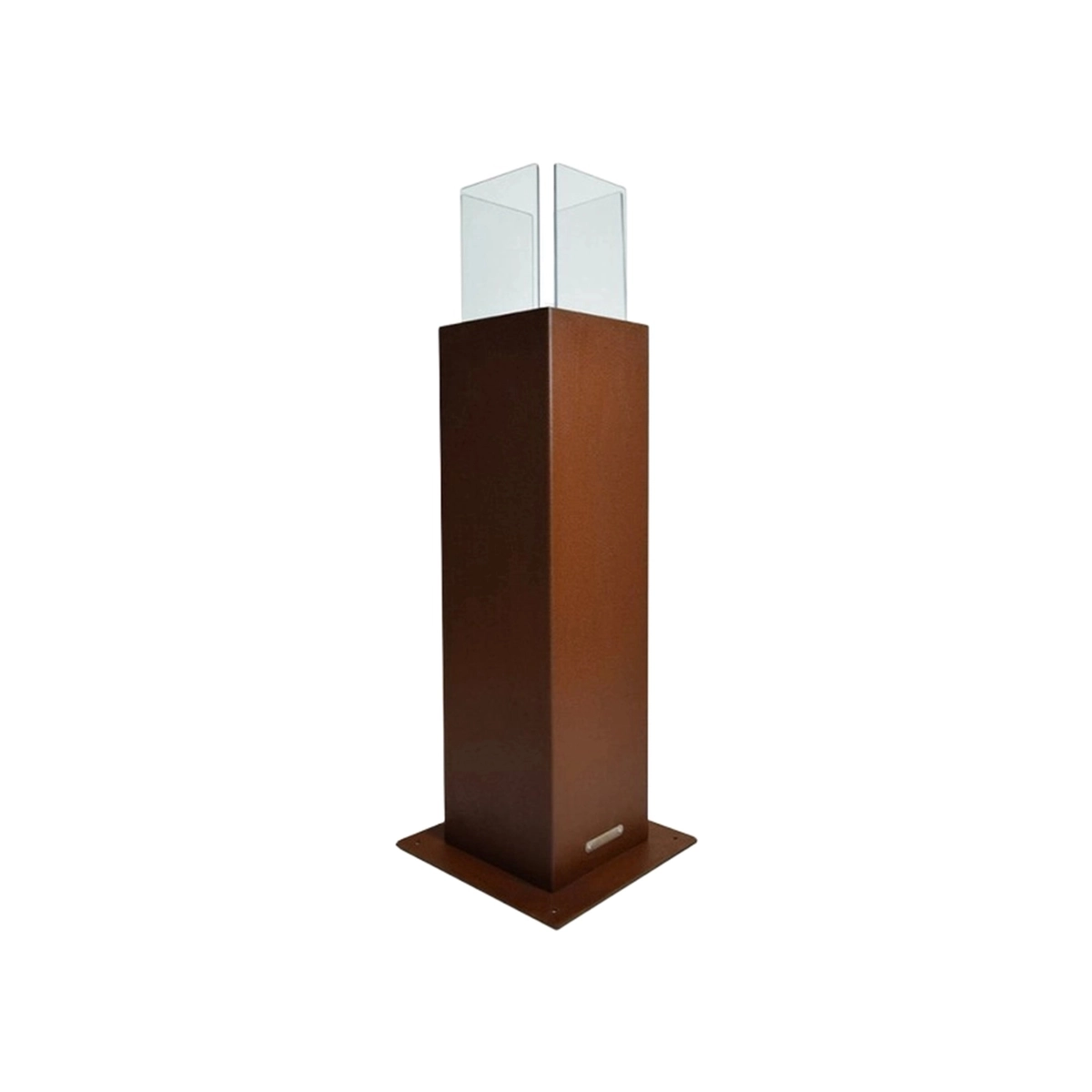Freestanding Bioethanol Column Fireplace for Indoor and Outdoor Use - 70 cm — 3