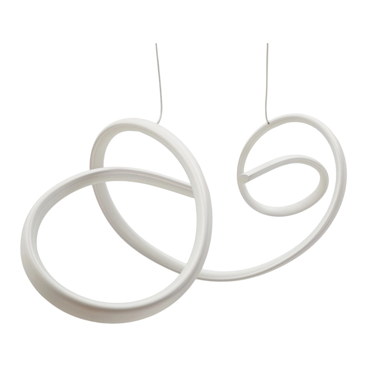 Uter Modern Wavy LED Pendant Ceiling Light 80x20x120 cm — 3