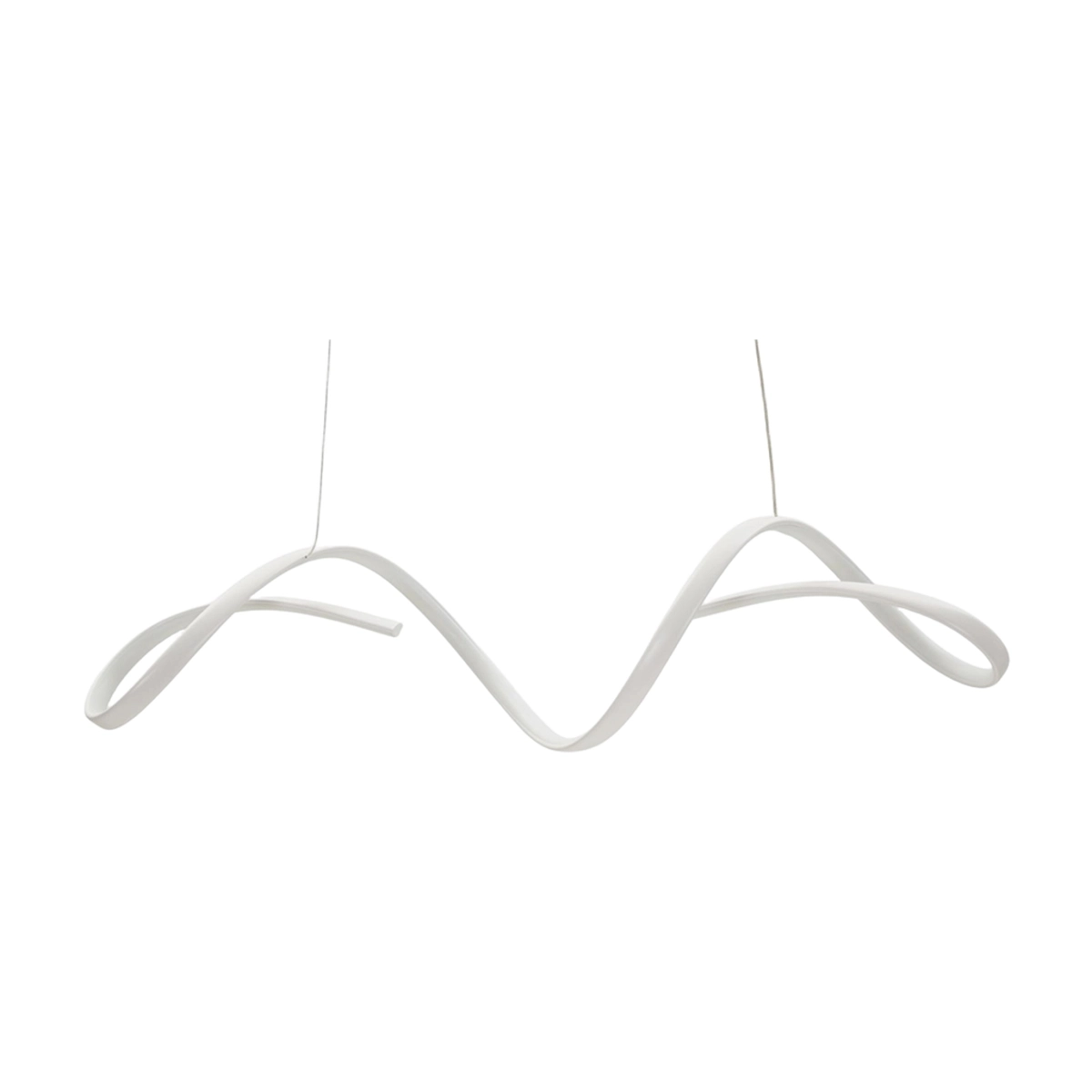 Uter Modern Wavy LED Pendant Ceiling Light 80x20x120 cm — 4
