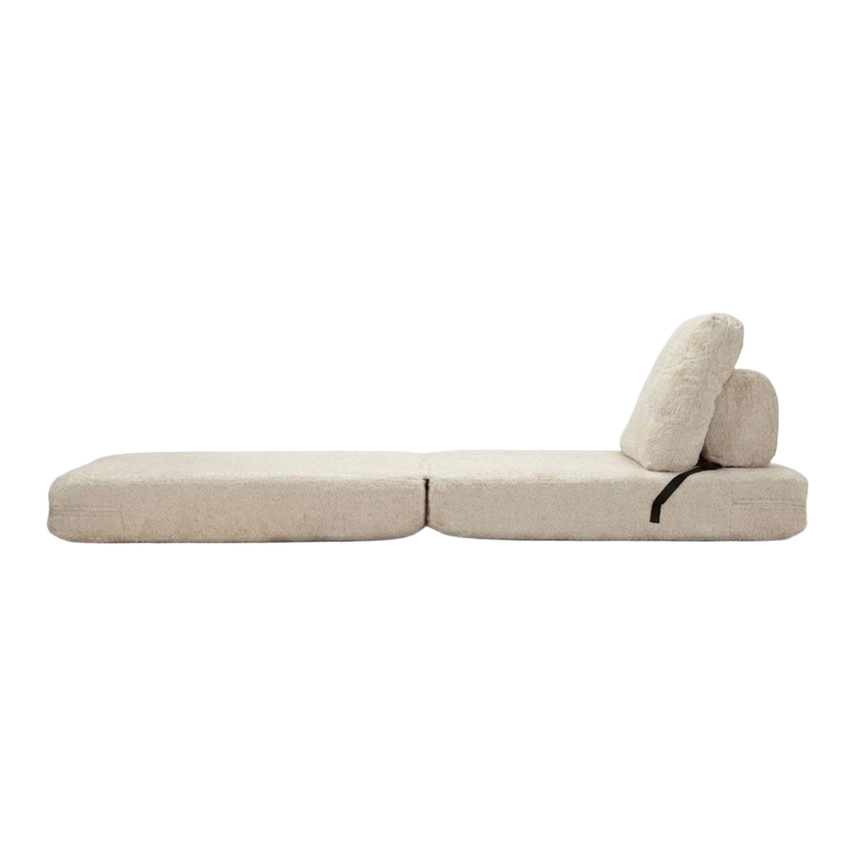 Faster Modern Space-Saving Single Sofa Bed in Bouclé Fabric — 4