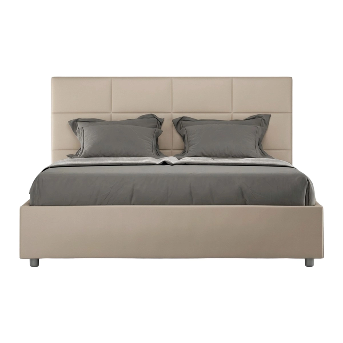 Double bed with storage box 160x190 Mika — 1