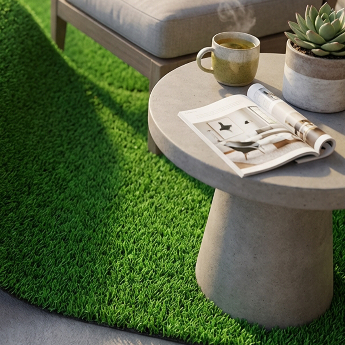 Cosma Artificial Grass Turf Roll 25x2m for Outdoors — 3