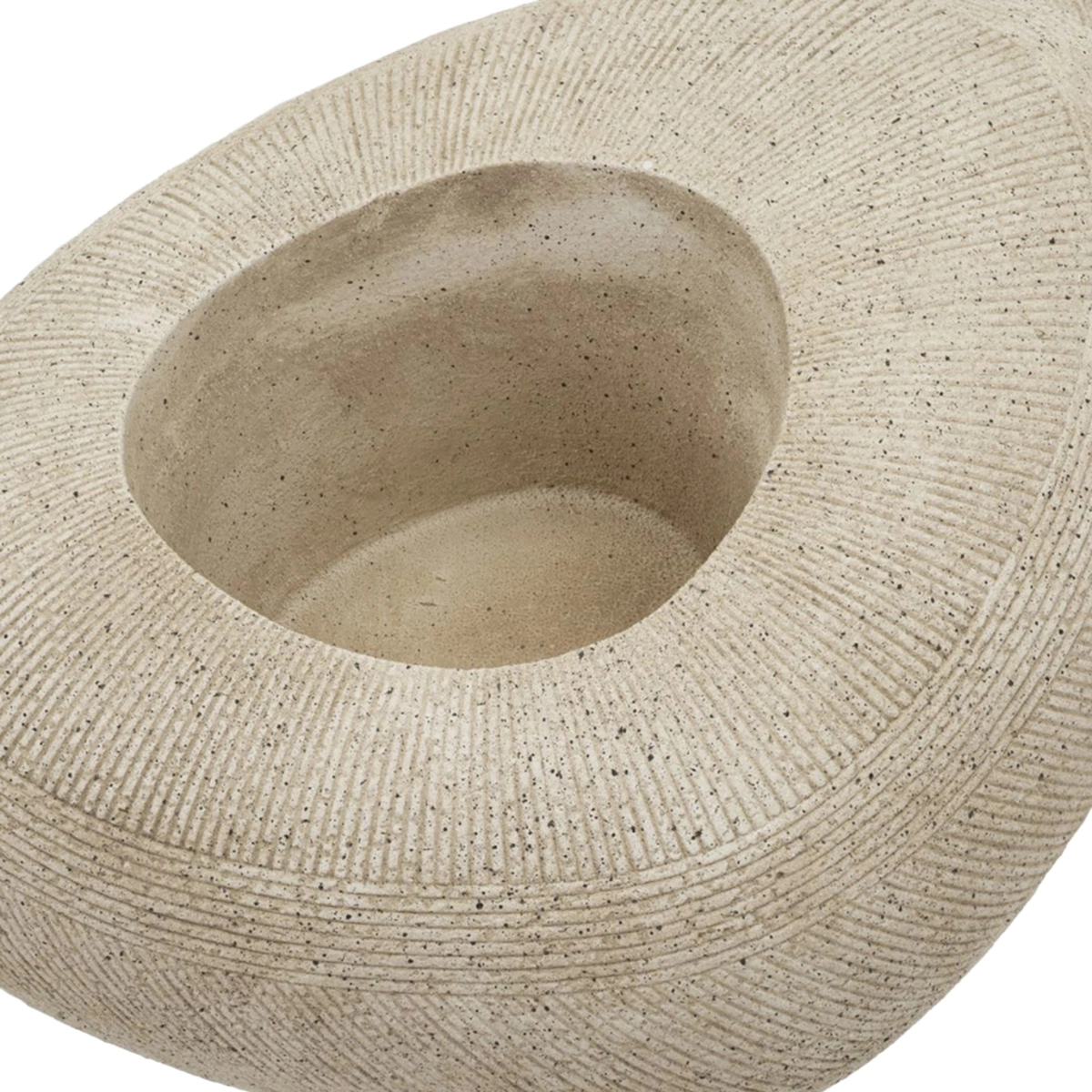 Stone 30 Decorative Outdoor Polyresin Planter — 5