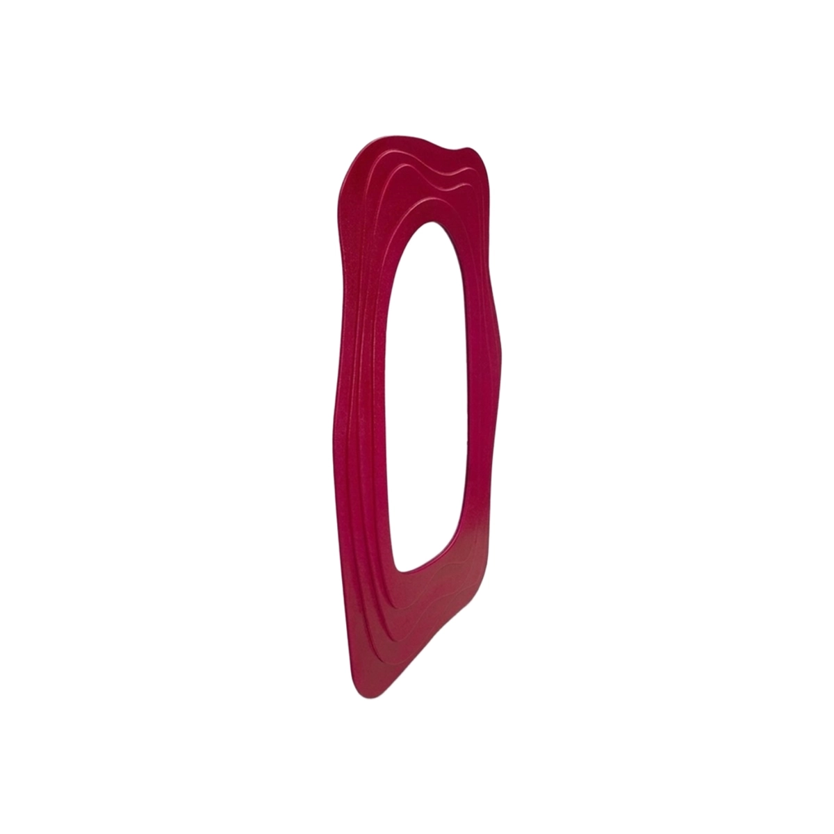 Modern Wavy Wall Mirror 90x165 cm Dafne — 3