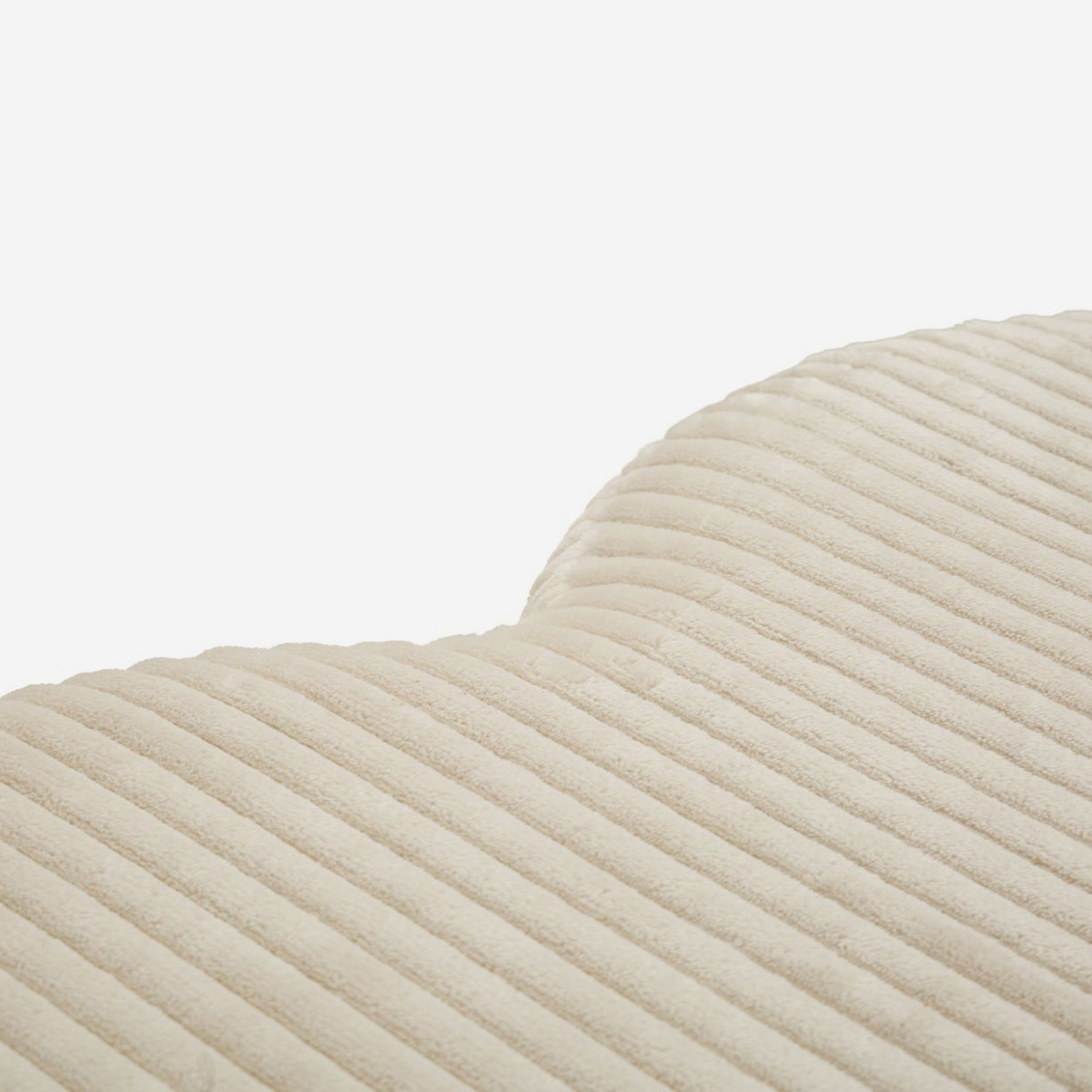 Heart Dublino Mauro Ferretti Heart-Shaped Padded Ottoman Pouf — 4