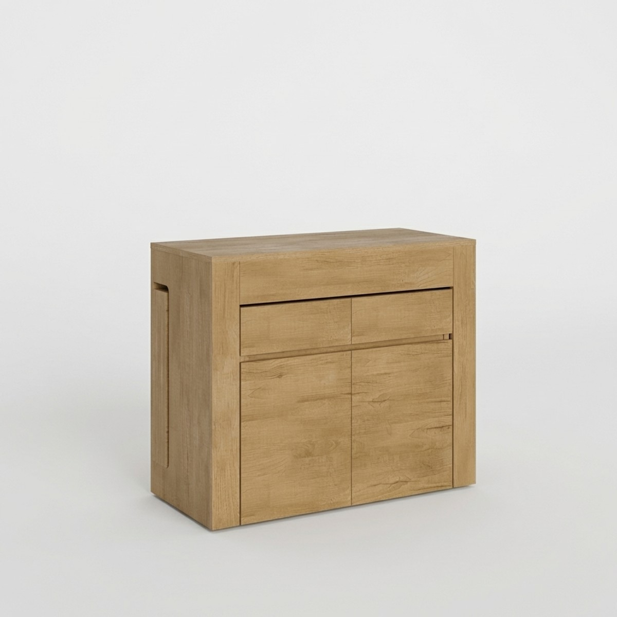 Evolve extendable console table with integrated benches 90x42-302 cm — 1
